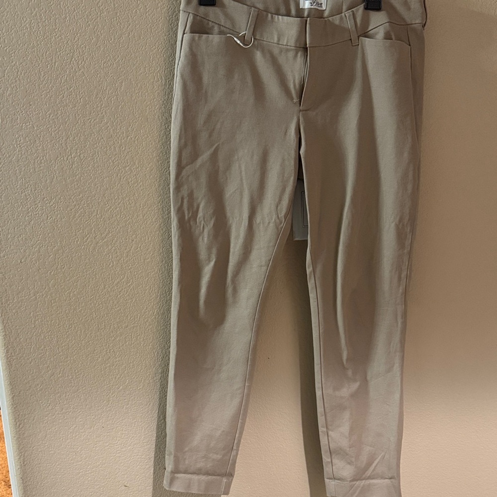 Old Navy Diva Stylish Tan Pants size 10 NWOT